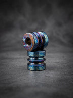 Titanium Cylinder Paracord Bead, 14 mm — Anodized Knife Bead