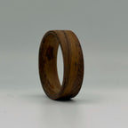Rosewood Bentwood Ring — Matte Wooden Wedding Band