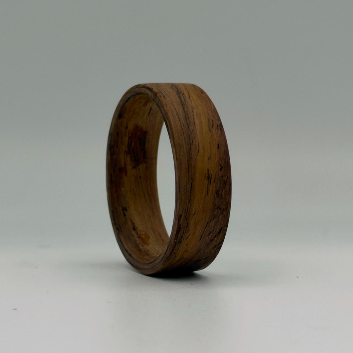 Rosewood Bentwood Ring — Matte Wooden Wedding Band