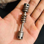 Natural Titanium EDC Bead Holder, Lanyard Bead Keeper