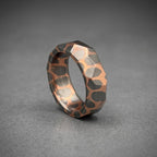 Superconductor Wedding Band — Diamond Cut Large Filament
