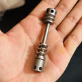 Natural Titanium EDC Bead Holder, Lanyard Bead Keeper