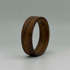 Rosewood Bentwood Ring — Matte Wooden Wedding Band