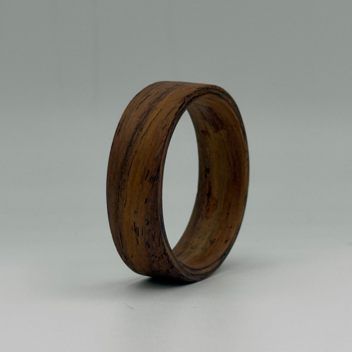 Rosewood Bentwood Ring — Matte Wooden Wedding Band