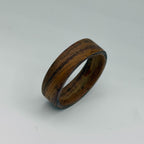 Rosewood Bentwood Ring — Matte Wooden Wedding Band