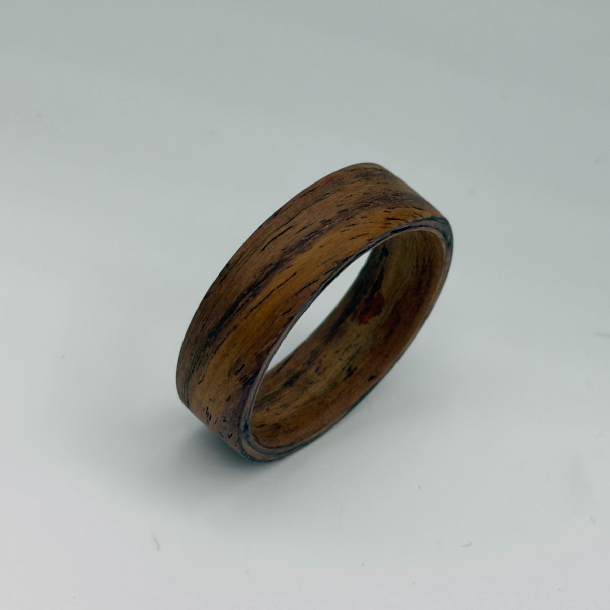 Rosewood Bentwood Ring — Matte Wooden Wedding Band