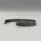Damascus Steel Cuff Bracelet — Viking Bangle