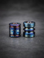 Titanium Cylinder Paracord Bead, 14 mm — Anodized Knife Bead