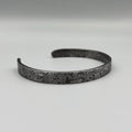 Damascus Steel Cuff Bracelet — Viking Bangle