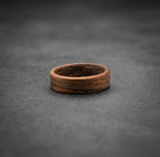 Rosewood Bentwood Ring — Matte Wooden Wedding Band