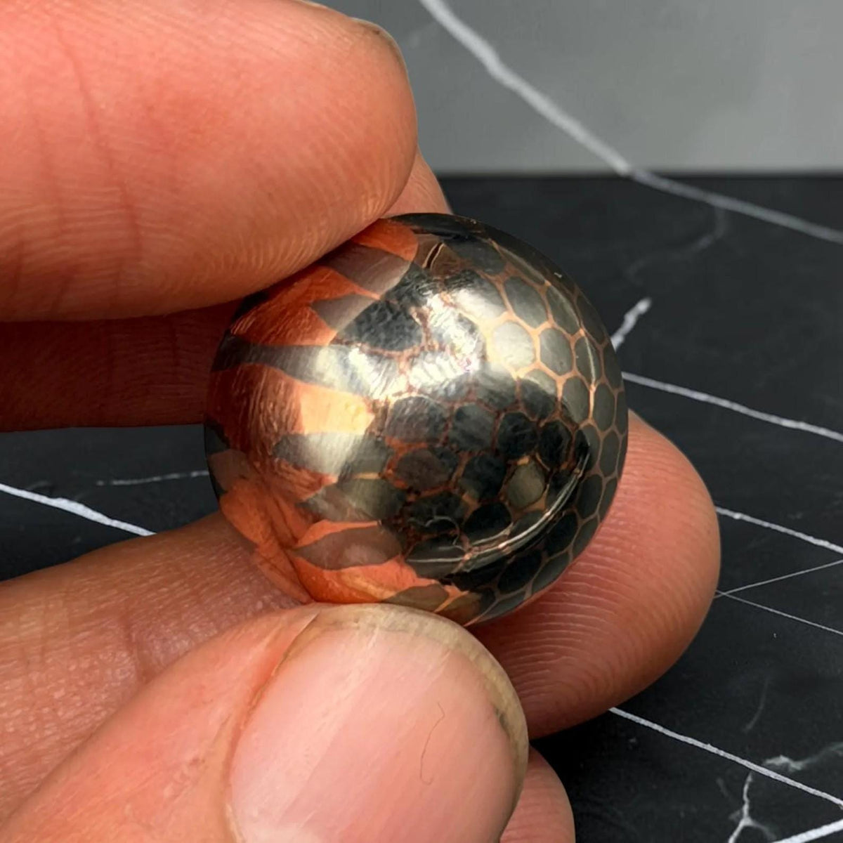 Superconductor Sphere — Copper Niobium Desk Fidget Ball