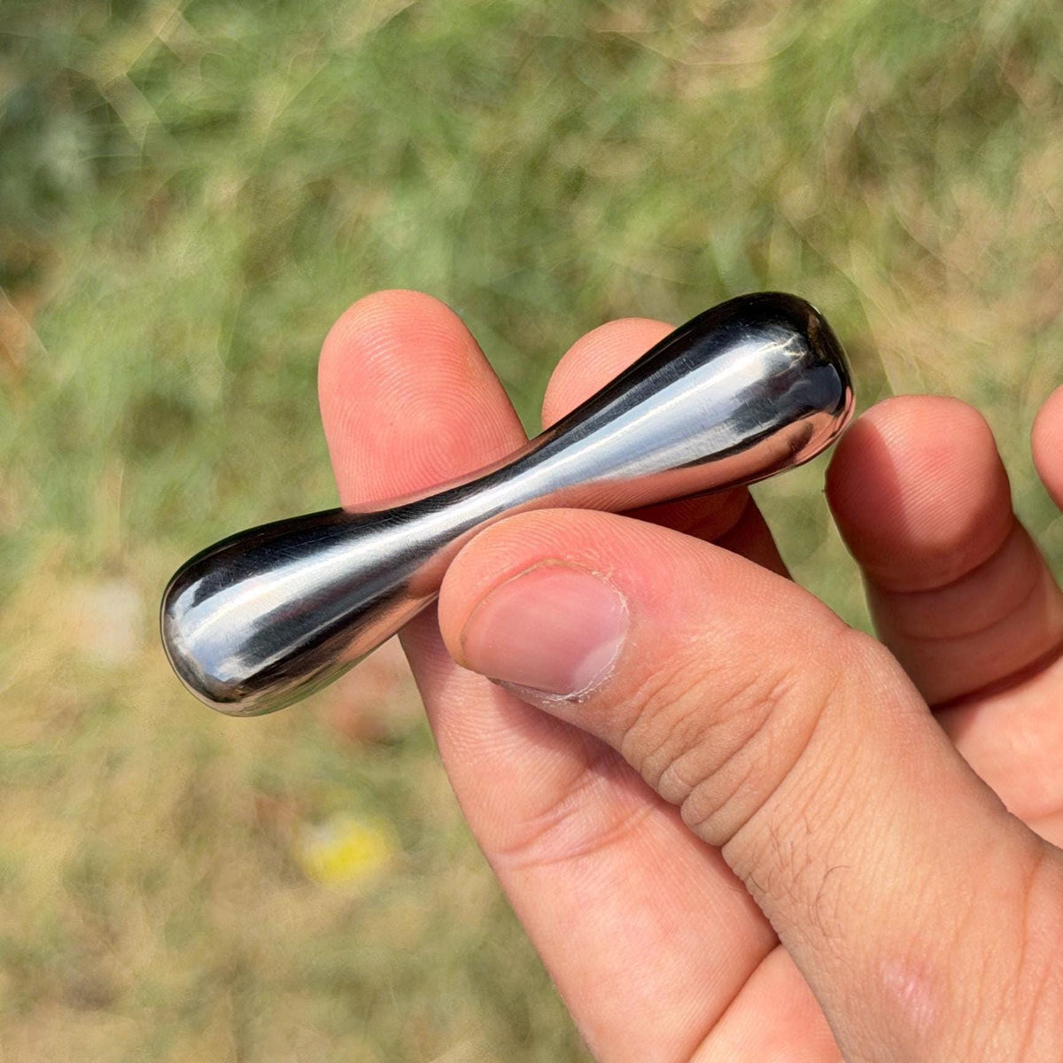 Grade 5 Titanium Knucklebone Fidget — EDC Stress Roller