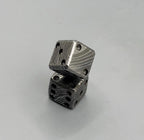 Damascus Steel Dice, 18 mm — Classic or Cyber Markings