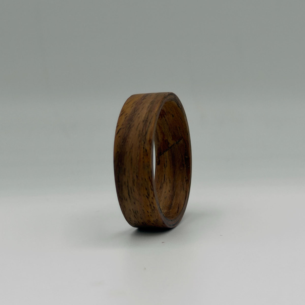 Rosewood Bentwood Ring — Matte Wooden Wedding Band