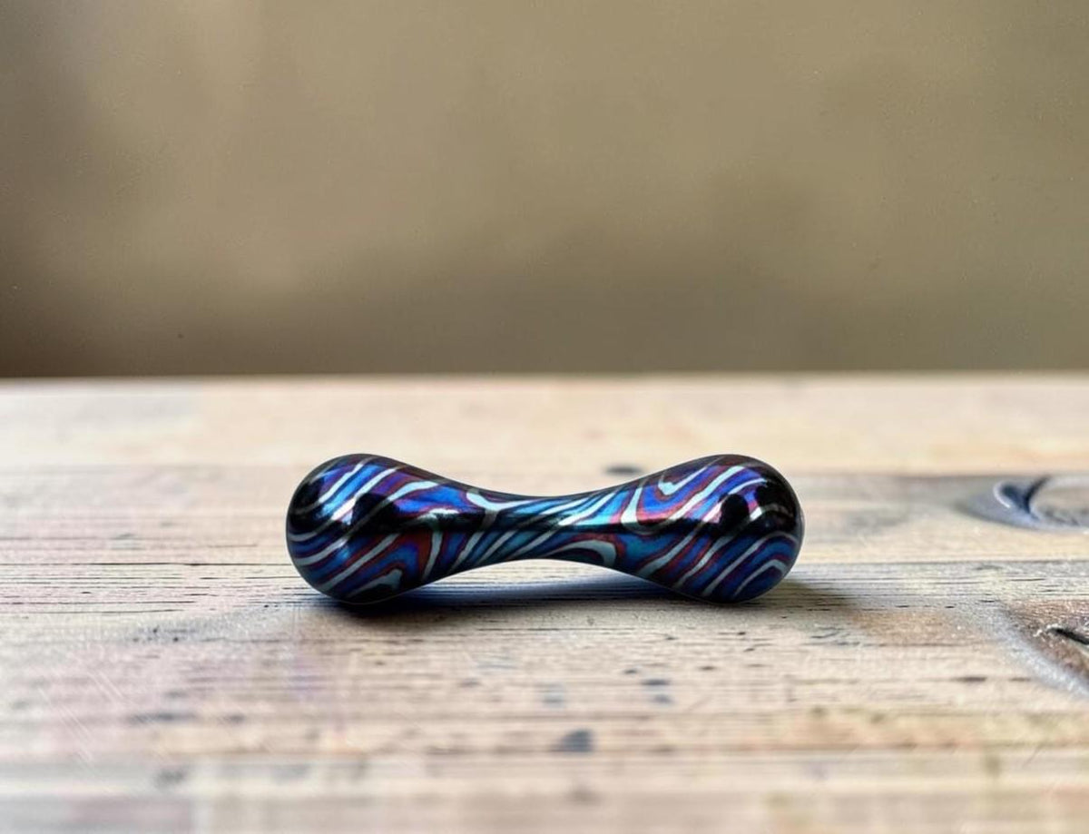 Grade 5 Titanium Knucklebone Fidget — EDC Stress Roller
