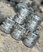 Damasteel Heimskringla Lanyard Bead, 15 mm — EDC Paracord Bead