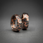 Faceted Superconductor Couple Ring Set — Copper Niobium Honeycomb