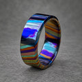 Black Zircuti Band — Customizable Mokuti Wedding Ring