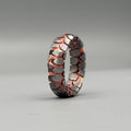 Acid-Etched Niobium Copper Superconductor Wedding Band