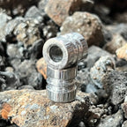 Damasteel Heimskringla Lanyard Bead, 15 mm — EDC Paracord Bead