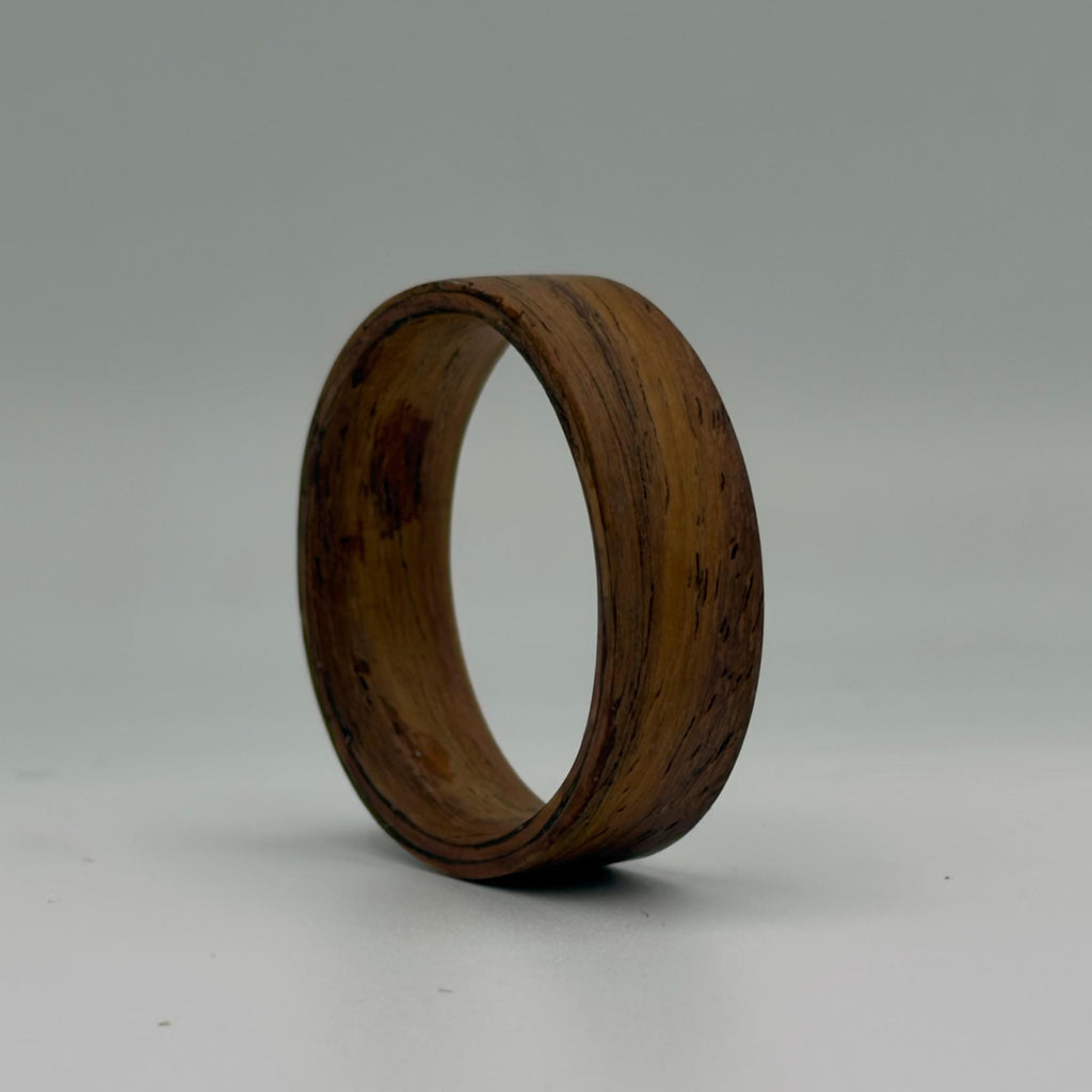 Rosewood Bentwood Ring — Matte Wooden Wedding Band