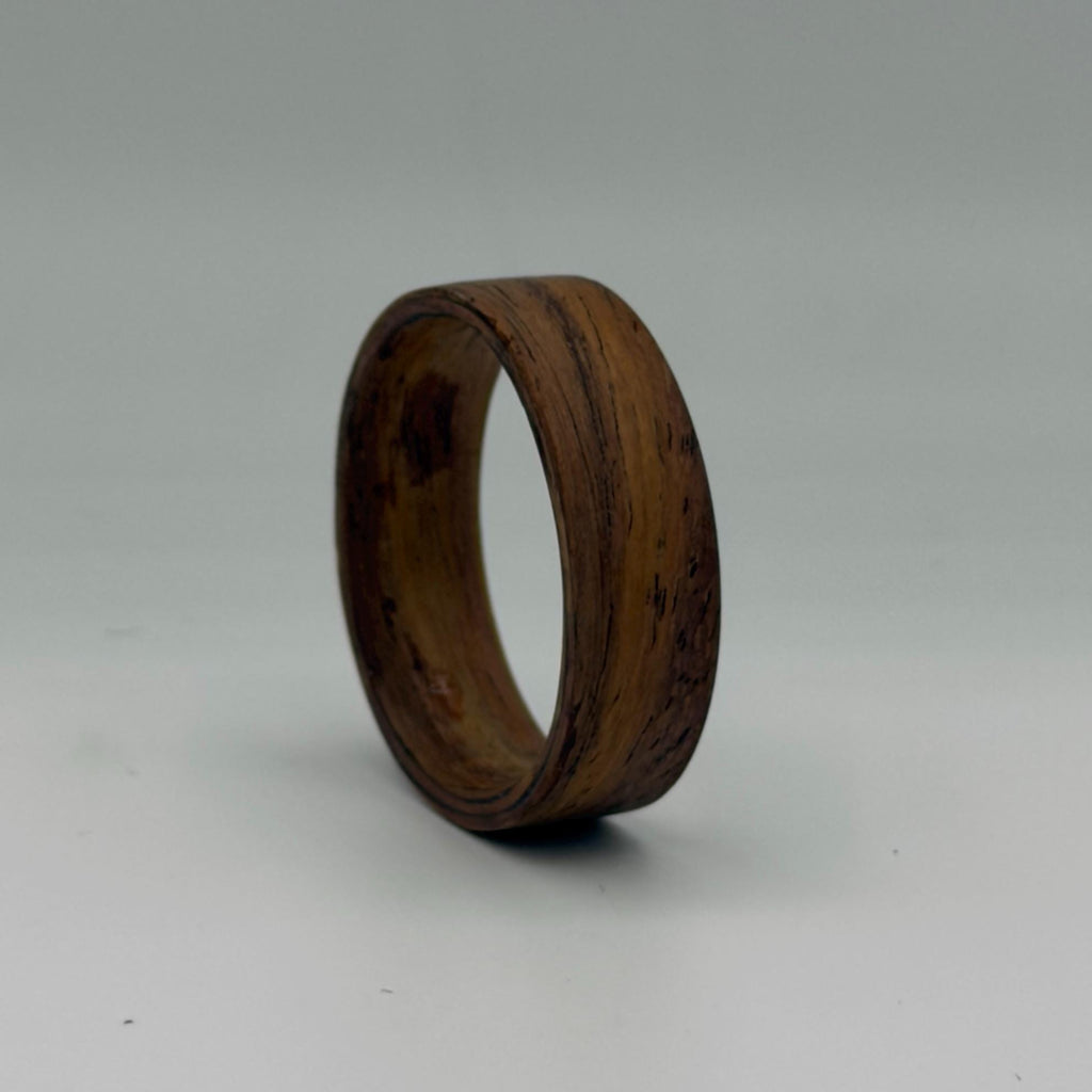 Rosewood Bentwood Ring — Matte Wooden Wedding Band