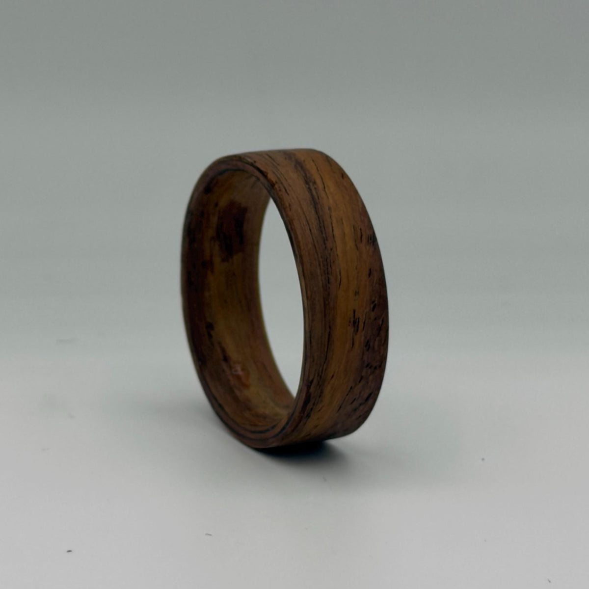 Rosewood Bentwood Ring — Matte Wooden Wedding Band