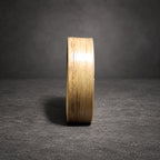Ashwood Bentwood Ring, Pale Natural — Minimalist Wedding Band, view 3