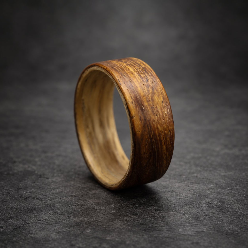 Rosewood Bentwood Ring, Wide — Pale Ashwood Lining