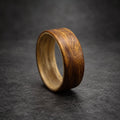 Rosewood Bentwood Ring, Wide — Pale Ashwood Lining