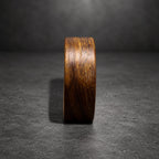 Rosewood Bentwood Ring, Wide — Pale Ashwood Lining, view 4